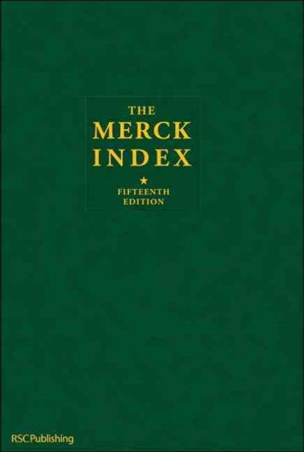 Cover for Rsc · Merck Index: An Encyclopedia of Chemicals, Drugs, and Biologicals (Inbunden Bok) (2013)