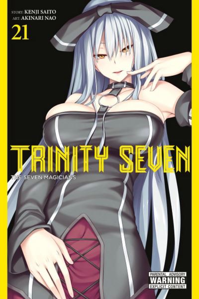 Trinity Seven, Vol. 21 - TRINITY SEVEN 7 MAGICIANS GN - Akinari Nao - Kirjat - Little, Brown & Company - 9781975312701 - tiistai 22. syyskuuta 2020