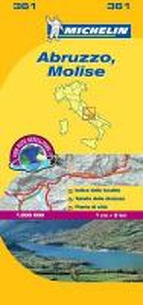 Cover for Michelin · Abruzzo &amp; Molise - Michelin Local Map 361: Map (Landkarten) (2008)