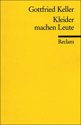 Cover for Keller · Kleider Machen Leute (Book)