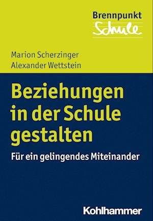 Cover for Marion Scherzinger · Beziehungskultur in der Schule (Bok) (2022)