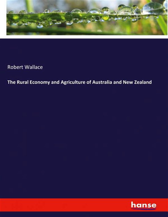 Cover for Wallace · The Rural Economy and Agricultu (Bog) (2020)
