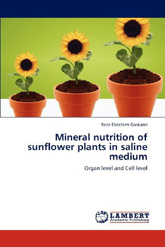 Cover for Reza Ebrahimi Gaskarei · Mineral  Nutrition of Sunflower Plants in Saline Medium: Organ Level and Cell Level (Pocketbok) (2012)