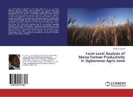Cover for Oyewo · Farm Level Analysis of Maize Farm (Bok)