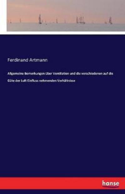 Cover for Artmann · Allgemeine Bemerkungen über Ven (Book) (2017)