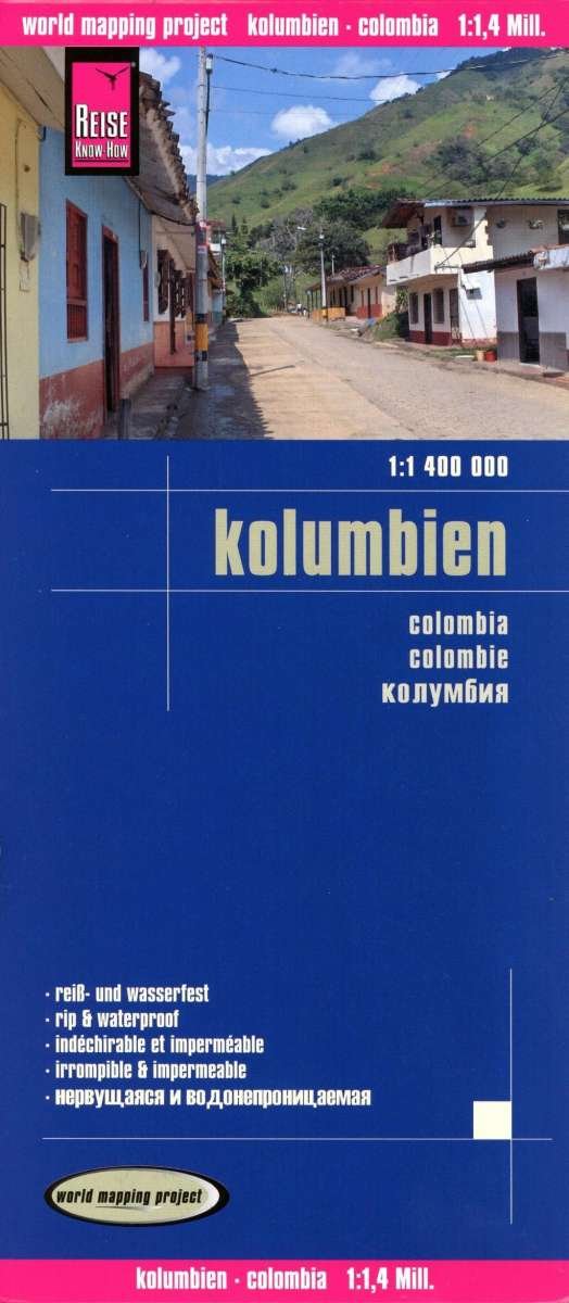 World Mapping Project: Colombia - Reise Know-How - Boeken - Reise Know-How - 9783831773701 - 28 februari 2018