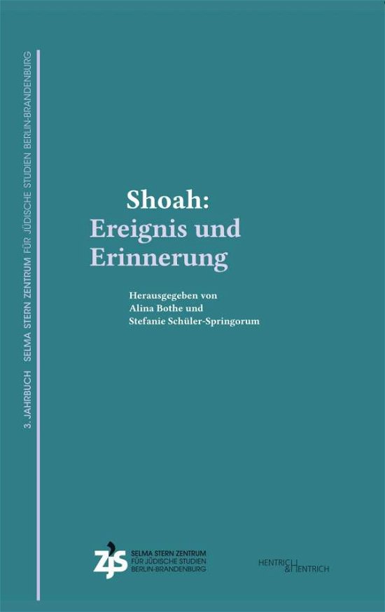 Cover for Shoah · Ereignis und Erinnerung (Book)