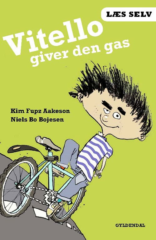 Cover for Kim Fupz Aakeson; Niels Bo Bojesen · Læs selv: Læs selv Vitello giver den gas (Bound Book) [1.º edición] (2015)