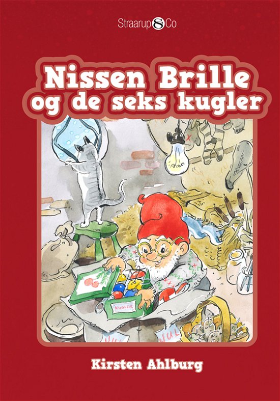 Cover for Kirsten Ahlburg · Nissen Brille: Nissen Brille og de seks kugler (Hardcover Book) [1. Painos] (2021)