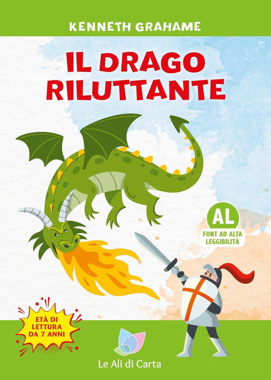 Cover for Kenneth Grahame · Il Drago Riluttante. Ediz. Ad Alta Leggibilita (Book)