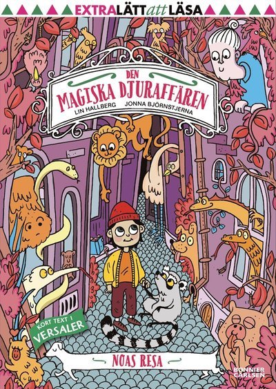 Cover for Lin Hallberg · Den magiska djuraffären: Noas resa (Innbunden bok) (2020)