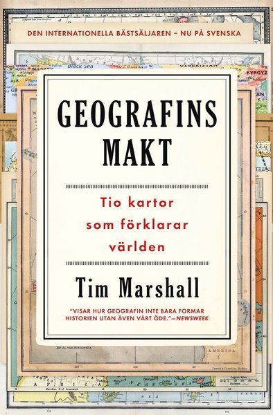 Cover for Tim Marshall · Geografins makt : tio kartor som förklarar världen (Paperback Bog) (2020)