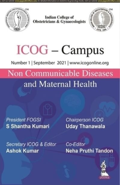 Cover for Ashok Kumar · Non Communicable Diseases and Maternal Health (Paperback Book) (2021)