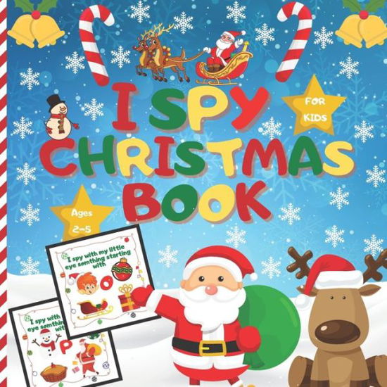 Cover for Fribla Janu Press · I spy christmas book For kids Ages 2-5 (Pocketbok) (2020)