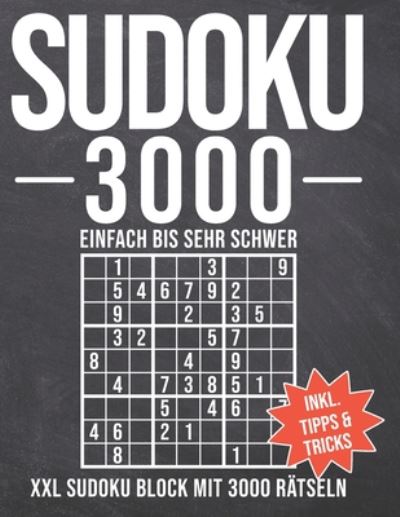 Cover for Luisa Hansen · Sudoku 3000 (Paperback Book) (2020)