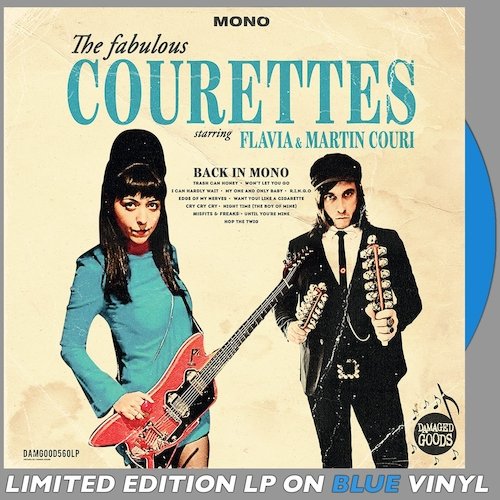 Cover for The Courettes · Back In Mono (LP) [Limited Color Signed edition] (2022)