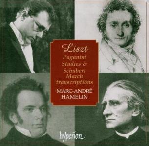 Liszt Paganini Studies  Schu - Marcandre Hamelin - Musikk - HYPERION - 0034571173702 - 23. september 2002