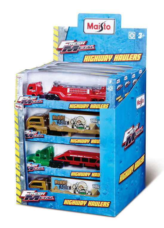 Cover for Maisto · Maisto - Fresh Metal - Highway Hauler - Camion Con Rimorchio (Assortimento) (Toys)