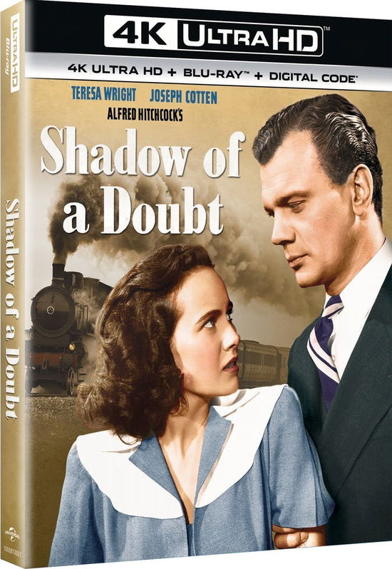 Cover for Shadow of a Doubt (4K UHD Blu-ray) (2022)