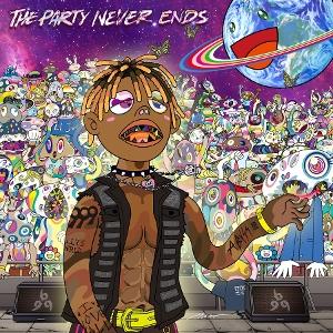 Cover for Juice Wrld · The Party Never Ends (LP) [Coal Coloured Vinyl edition] (2025)