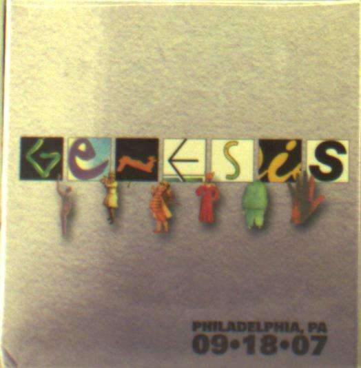 Cover for Genesis · Live - September 18 07 - Philadelphia Pa Us (1) (CD) (2019)