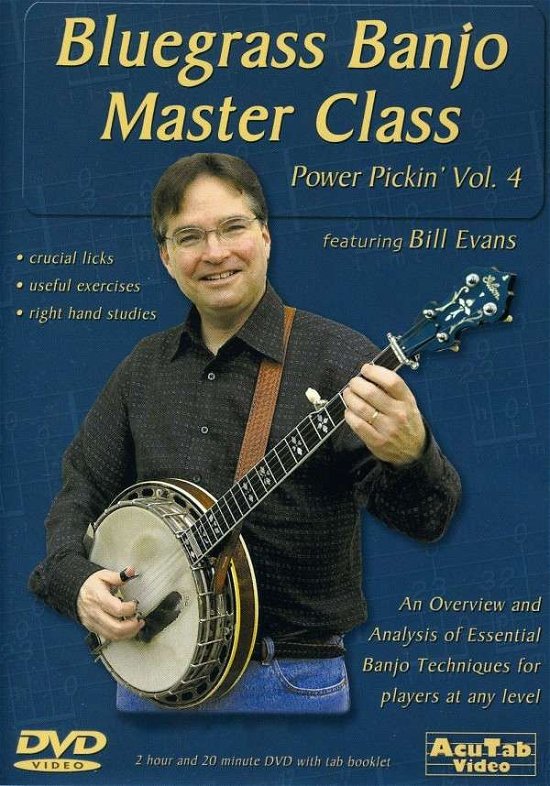 Power Pickin Vol. 4 DVD Bluegrass Banjo Master Cla - Bill Evans - Filmes -  - 0800684030702 - 20 de julho de 2010