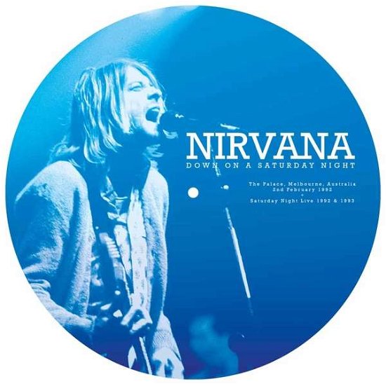 Cover for Nirvana · Down Under on a Saturday Night: the Palace Melbourne 1992 &amp; Snl 1992 &amp; 1993 (LP) [Picture Disc edition] (2016)