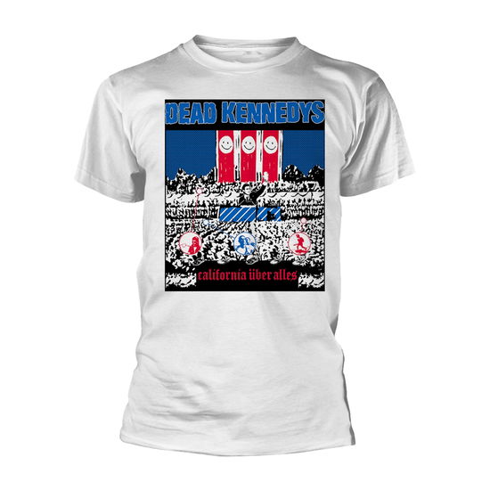 Cover for Dead Kennedys · California Uber Alles (White) (T-shirt) [size L] [White edition] (2019)