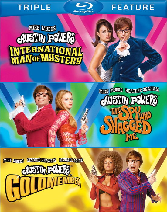 Cover for Austin Powers · Triple Feature -brdvd- (DVD) (2012)