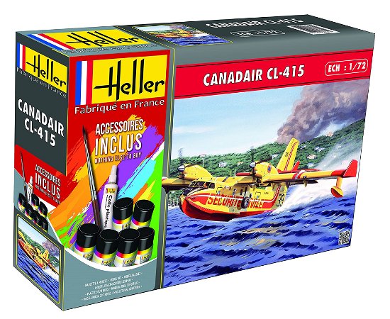 1/72 Starter Kit Canadair Cl-415 - Heller - Koopwaar - MAPED HELLER JOUSTRA - 3279510563702 - 