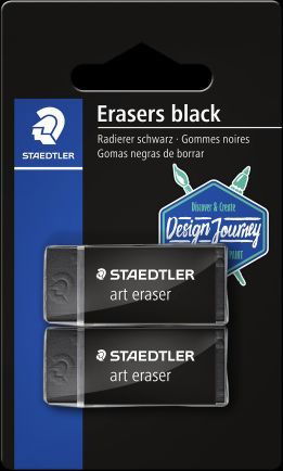 Cover for Staedtler · Staedtler Eraser Rasoplast Black 2x Blister (Merchandise) (MERCH)