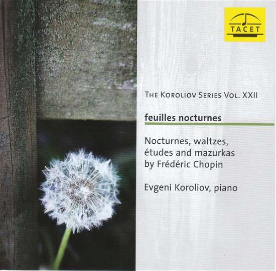 Cover for Chopin Frederic · V22: the Koroliov Series (CD) (2020)