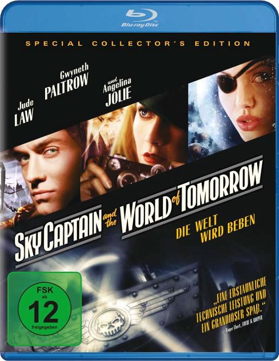 Cover for Omid Djalili,gwyneth Paltrow,angelina Jolie · Sky Captain and the World of Tomorrow S.c.e. (Blu-ray) (2015)
