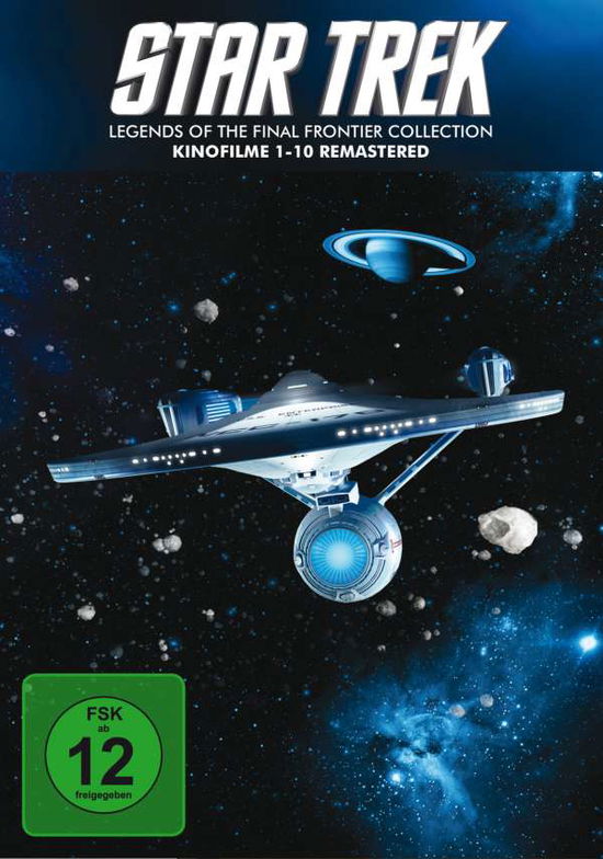 Cover for William Shatner,leonard Nimoy,deforest Kelley · Star Trek I-x Box-remastered (DVD) (2018)