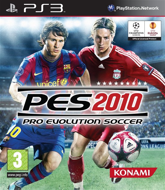 Cover for Spil-playstation 3 · Pro Evolution Soccer 2010 (PS3) (2009)