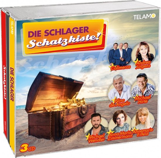 Cover for Various Artists · Die Schlager Schatzkiste (CD) (2018)