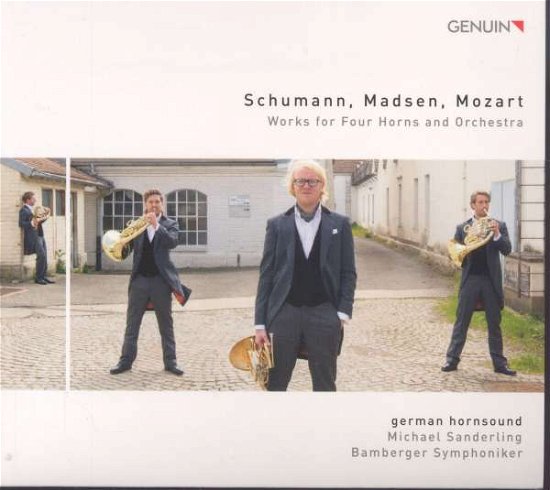 Cover for Mozart / German Hornsound / Bamberg Symphony · Works for Four Horns &amp; Orchestra (CD) (2015)