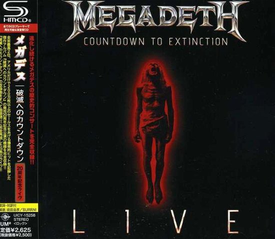 Cover for Megadeth · Countdown to Extinction: Live (CD) (2013)
