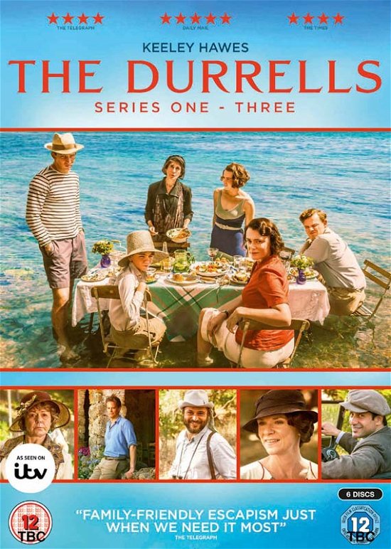 Cover for The Durrells S13 Bxst · Durrells Series 1-3 (DVD) (2018)