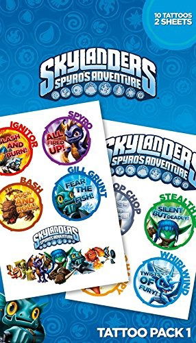 Characters (Temporary Tattoo) - Skylanders - Gadżety - Gb Eye - 5028486185702 - 