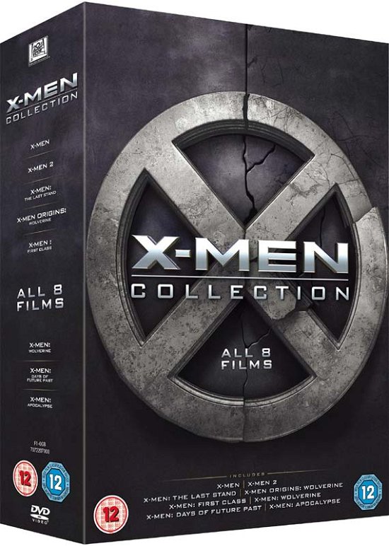 Cover for X-Men - 8 Film Collection · X-Men - Movie Collection (8 Films) (DVD) (2016)