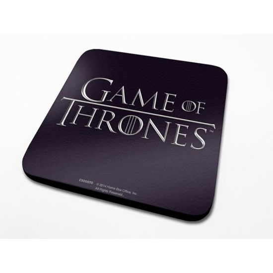 Logo (Sottobicchiere) - Game Of Thrones: Pyramid - Merchandise - Pyramid Posters - 5050574106702 - 26. januar 2015