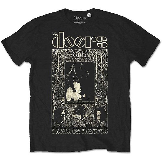 Cover for The Doors · The Doors Unisex T-Shirt: Nouveau (T-shirt) [size S] [Black - Unisex edition]