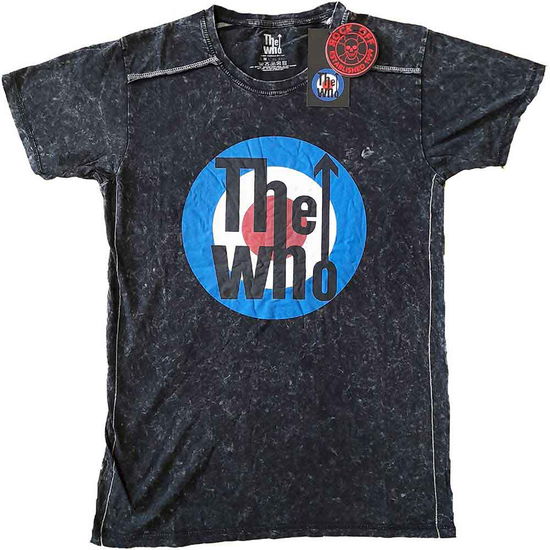 The Who Unisex T-Shirt: Target Logo (Wash Collection) - The Who - Merchandise -  - 5056368644702 - 