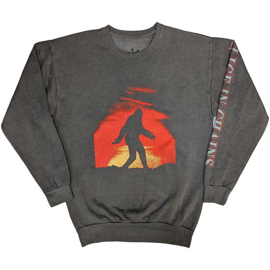 Cover for Alice In Chains · Alice In Chains Unisex Sweatshirt: Sasquatch Sunset (Sleeve Print) (TØJ) [size XS]