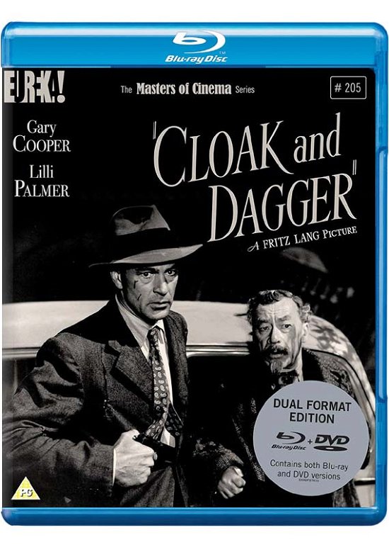 Cover for CLOAK AND DAGGER Masters of Cinema Dual Format Bluray  DVD · Cloak And Dagger (Blu-ray) (2020)