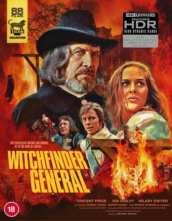 Cover for Witchfinder General (Blu-ray) (2024)