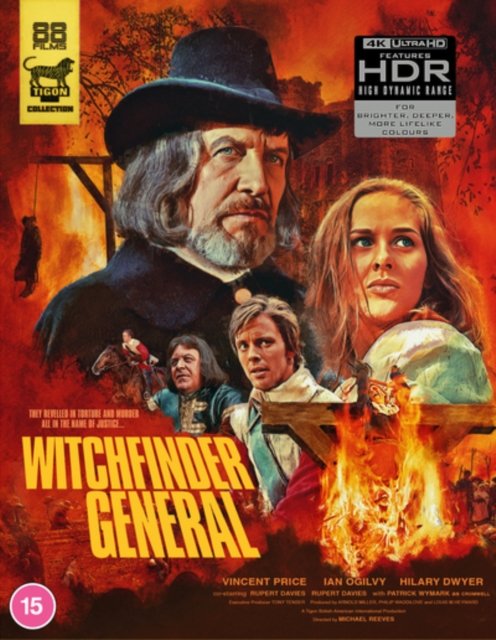 Witchfinder General - Witchfinder General - Películas - 88Films - 5060710972702 - 5 de abril de 2024
