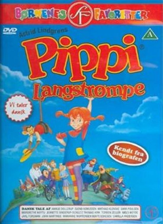 Cover for Astrid Lindgren · Pippi Langstrømpe  ('97) Bioversion (DVD) (2007)