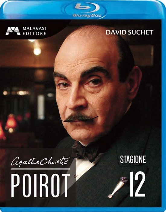 Cover for Poirot Collection · Stagione 12 (Blu-ray) (2023)